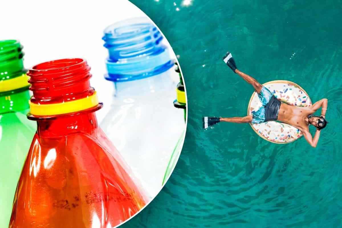 bottiglia di plastica: trucco vacanze